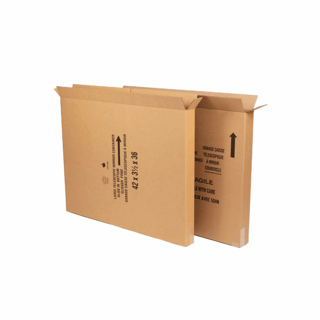 Large Telescopic Art Mirror Box CARGO CABBIE BOX SHOP