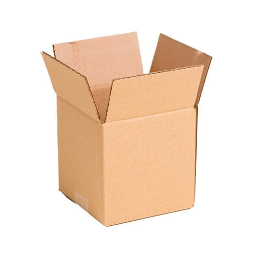 Corrugated Cardboard Box 4" x 4" x 4"