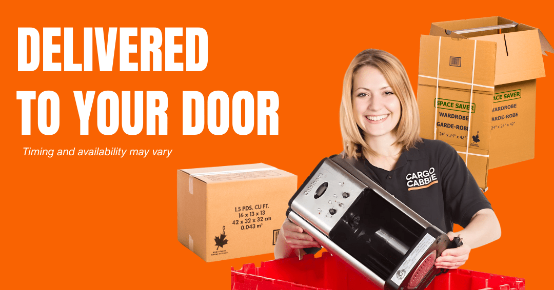 Packing supplies delivered to your door